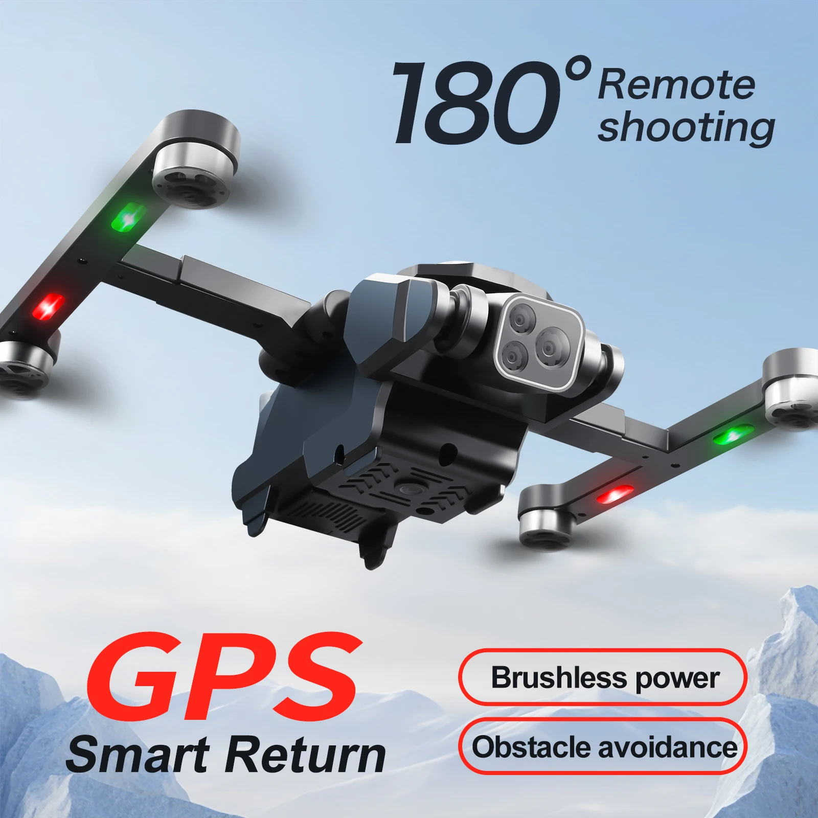 Drone Camera 4K - S188 Professional 8K GPS Drone with