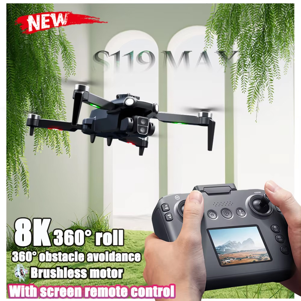 Drone Camera Hd - Upgrade with Screen Drone 8K Professional
