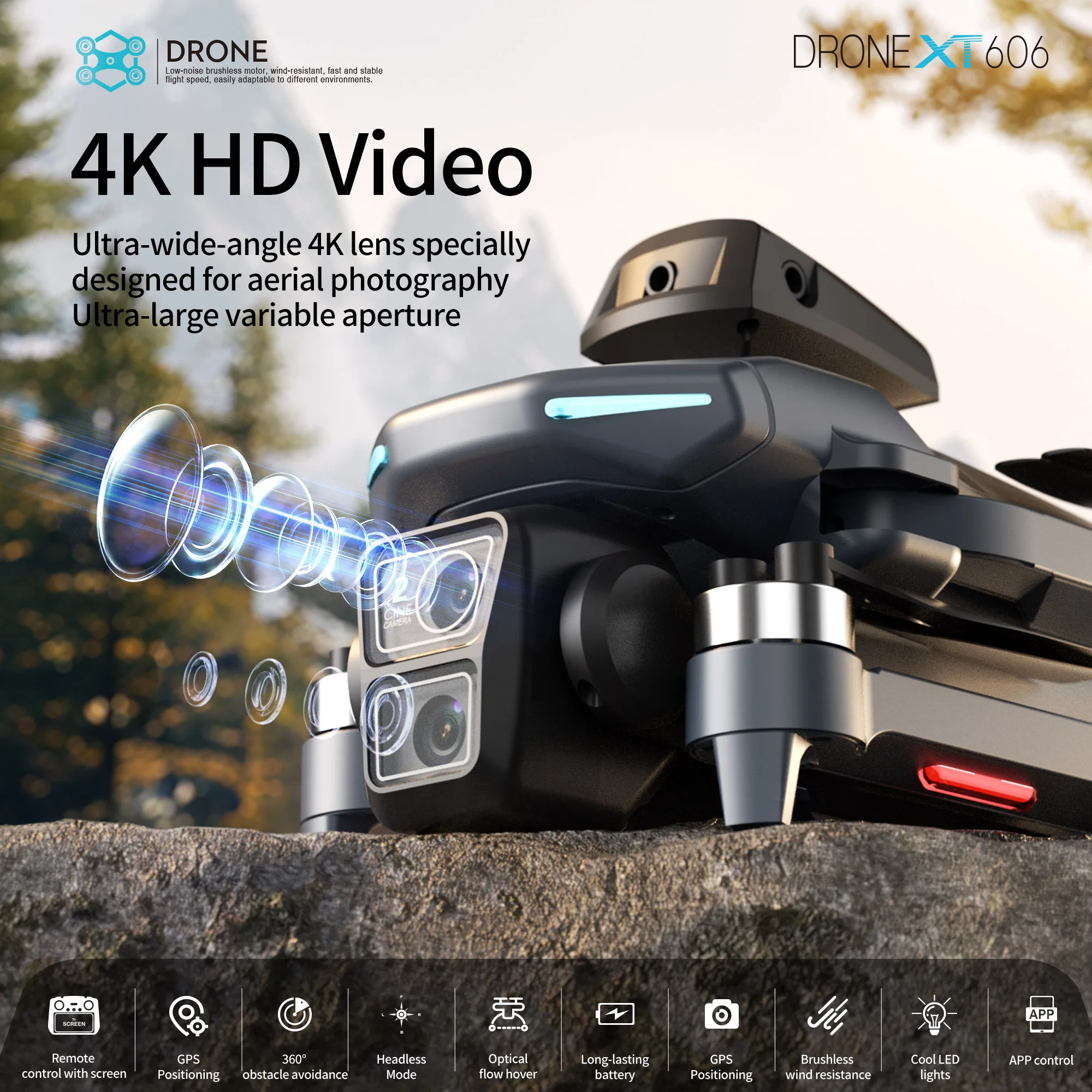 Lenovo XT606 Drone Professiona - مراجعة Drone Camera Thermal وسعره
