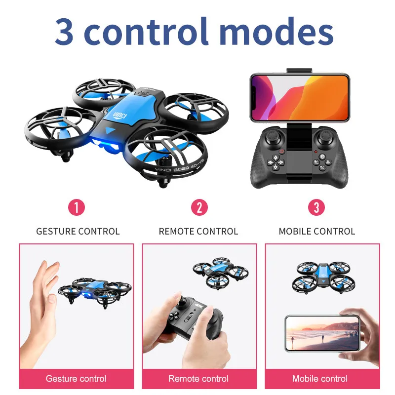 V8 New Mini Drone 4k professio - مراجعة Drone Camera 4K وسعره