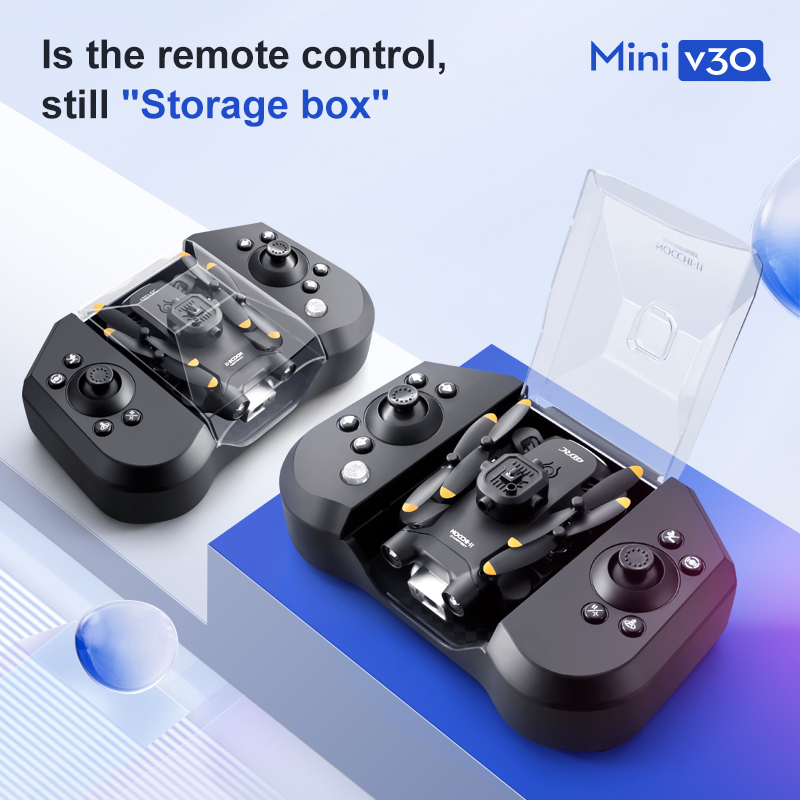 Mini V30 WiFi FPV Drone With 4 - مراجعة Drone Camera 4K وسعره