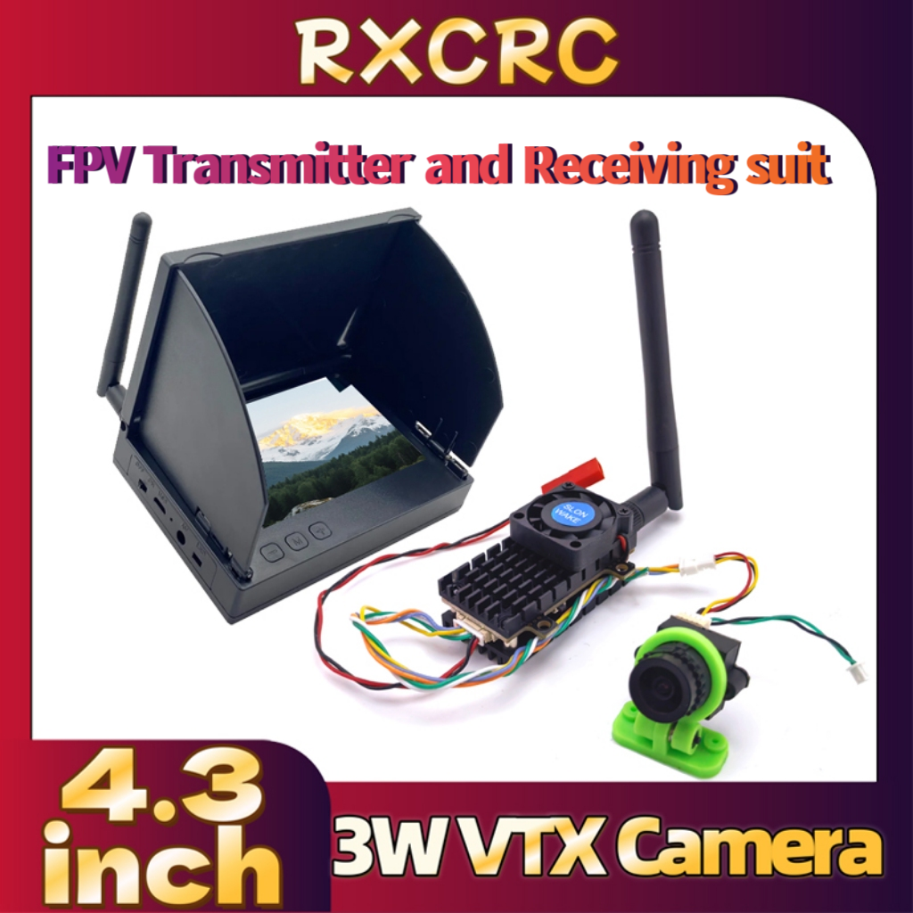 RXCRC 5.8G 3W Video VTX transm - مراجعة Drone Camera Lens وسعره