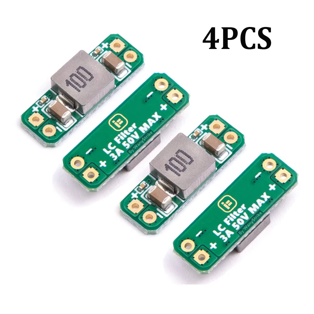 4PCS LC Filter Module 3A 5-30V - مراجعة Drone Camera Case وسعره