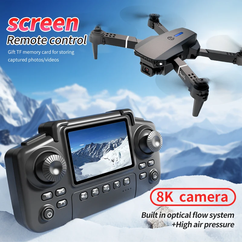 Professional E88 PRO Drone wit - مراجعة Drone Camera Wide Angle وسعره
