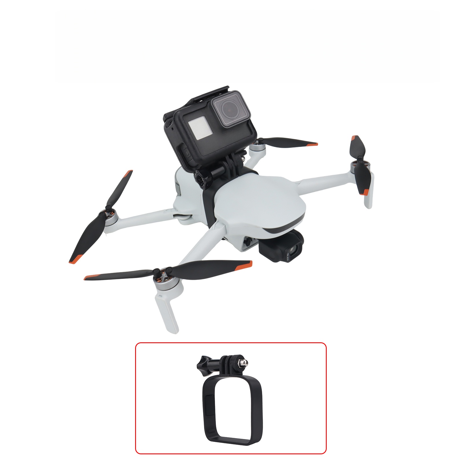 Dedicated Top Mount Extension  - مراجعة Drone Camera Action وسعره