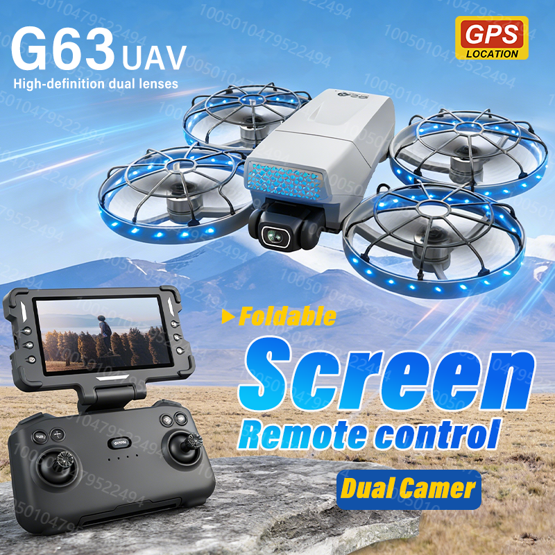 New G63 RC Drone 8K 5G 2.4G GP - مراجعة Drone Camera Vlog وسعره