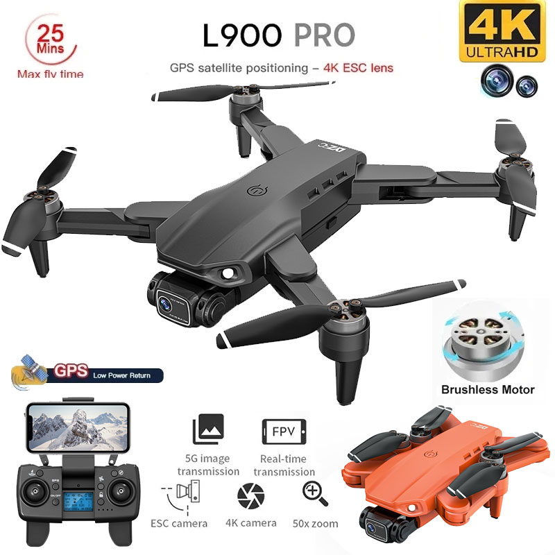 L900 Pro GPS Drone 4K Professi - مراجعة Drone Camera 4K وسعره