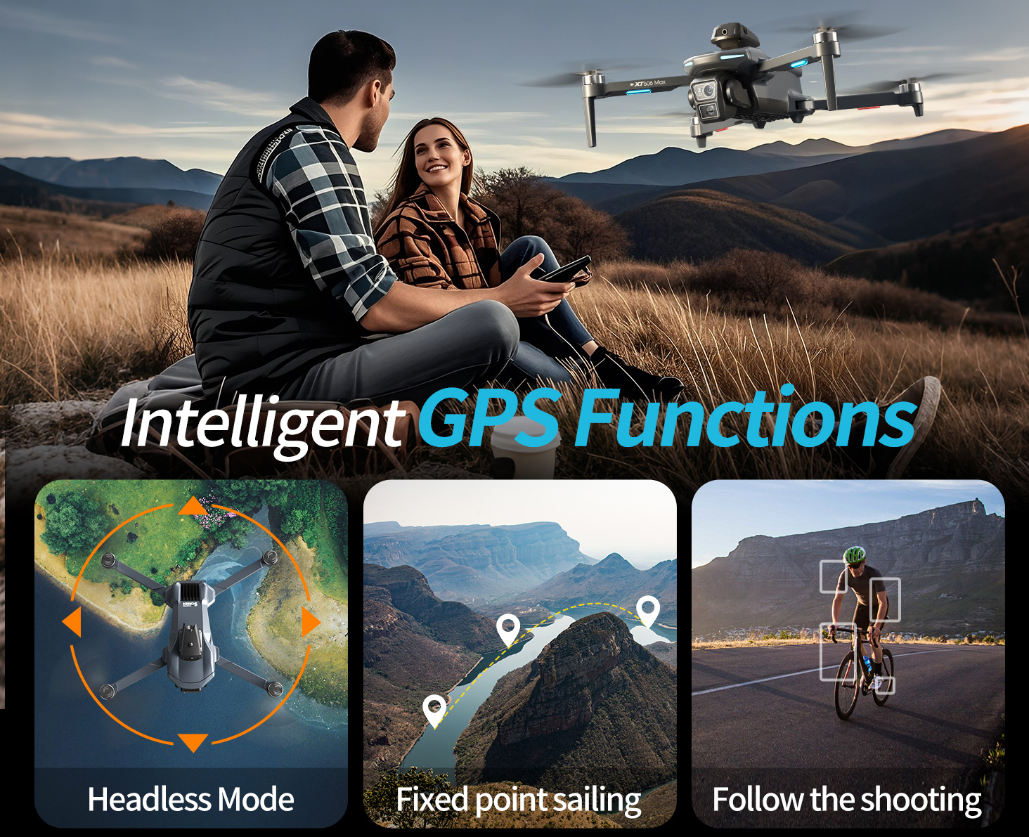XT606 MAX 3 battery Drone 4k 8 - مراجعة Drone Camera Thermal وسعره
