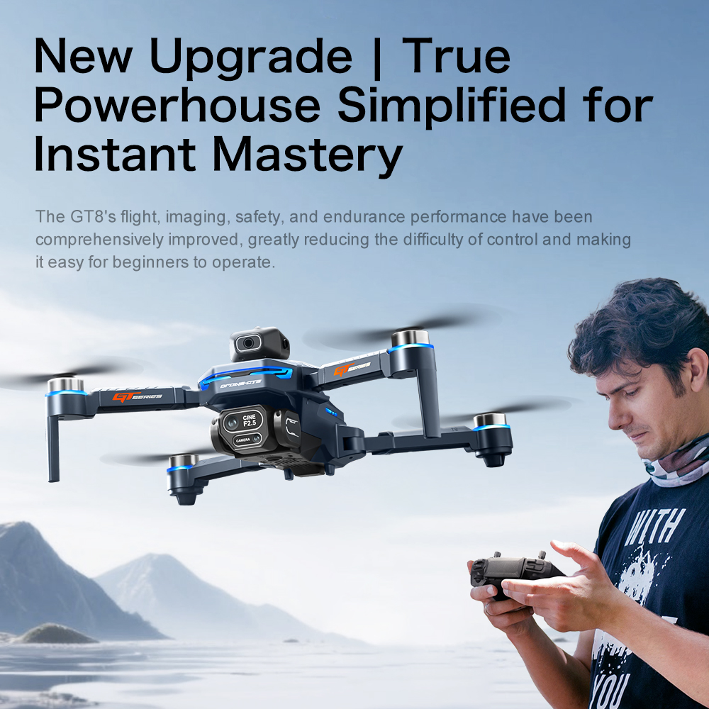 Lenovo GT8 Drone 8K Profession - مراجعة Drone Camera Thermal وسعره