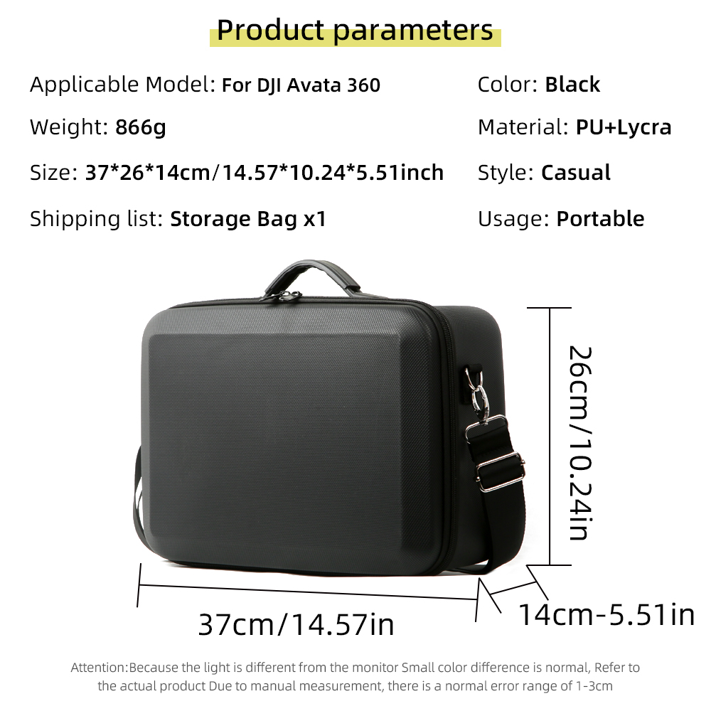 For DJI Avata 360 Storage Bag  - مراجعة Drone Camera Case وسعره