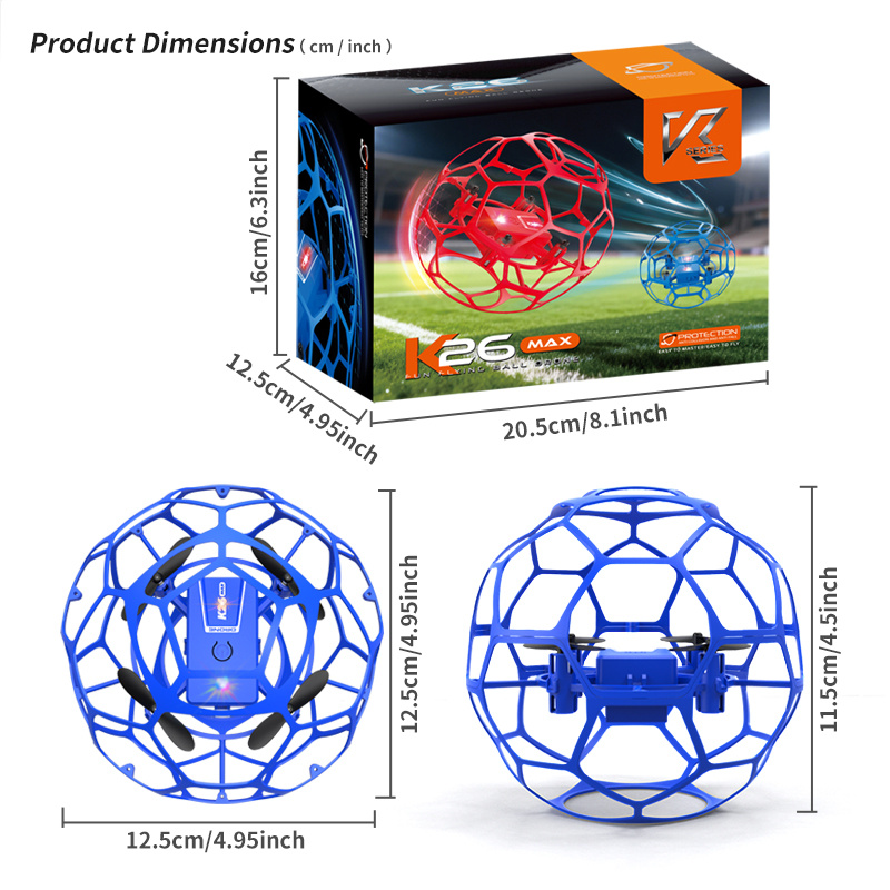 K26 MINI Air Soccer Competitiv - مراجعة Drone Camera Case وسعره