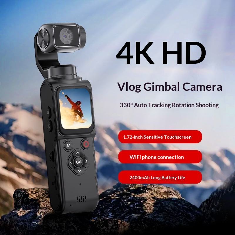 4K Ultra One-tap WiFi Pocket G - مراجعة Drone Camera Stabilized وسعره