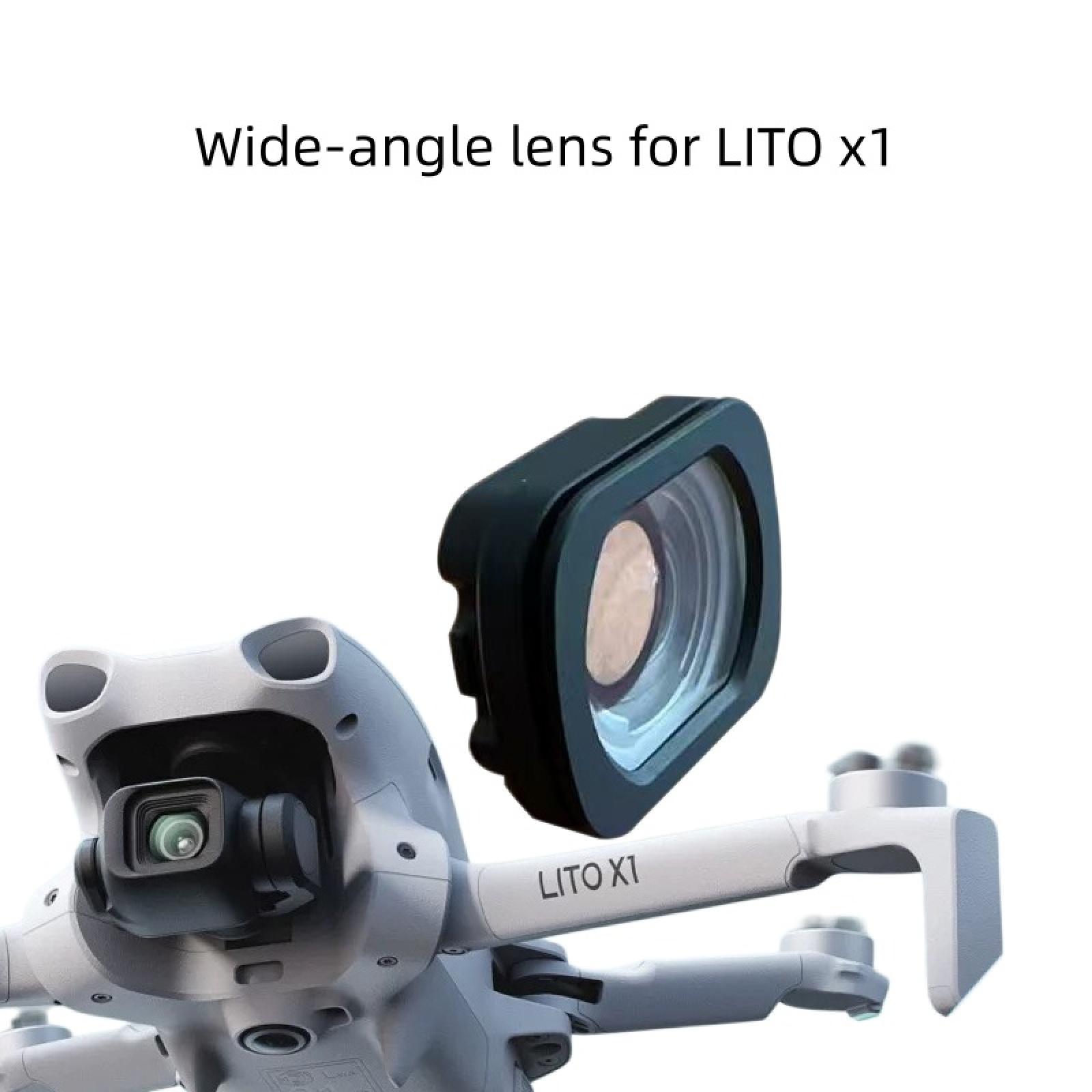 Wide Angle Lens for DJI Lito x - مراجعة Drone Camera Wide Angle وسعره