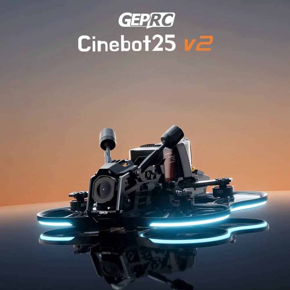 GEPRC Cinebot25 V2 2.5in Cinem - مراجعة Drone Camera 4K وسعره