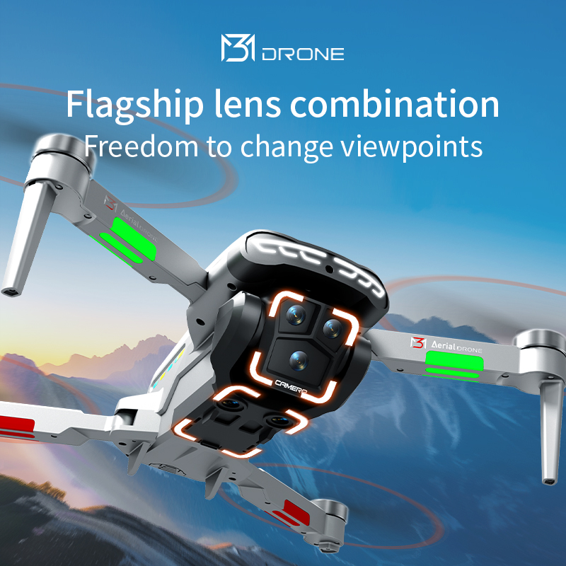 M3 Professional Drone 4K HD Ae - مراجعة Drone Camera With Gimbal وسعره