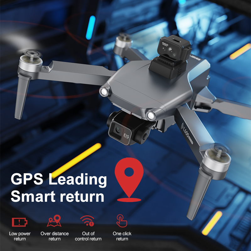 L600 MAX GPS Drone Professiona - مراجعة Drone Camera With Gimbal وسعره