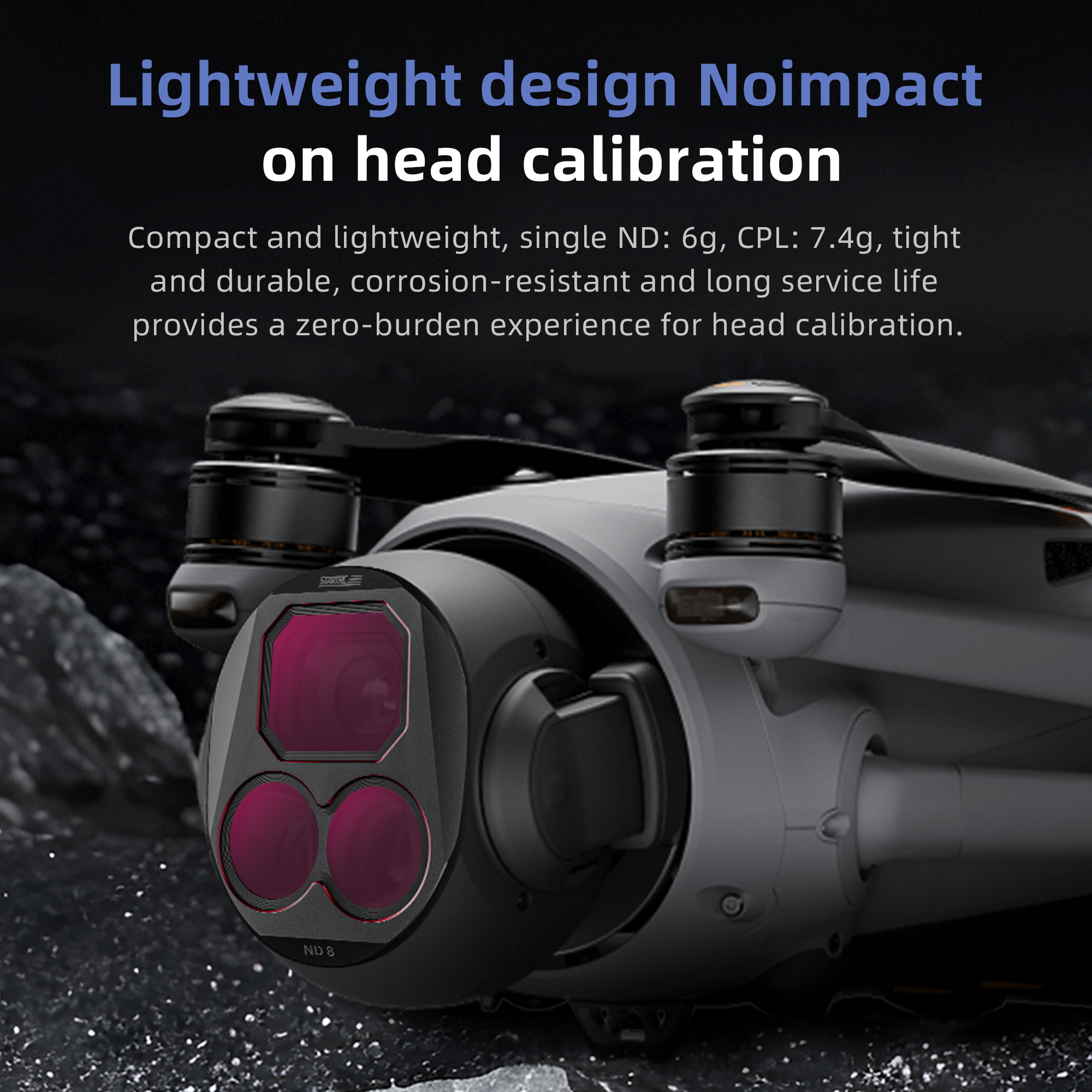 4Pcs Drone Camera ND Filters S - مراجعة Drone Camera Waterproof وسعره