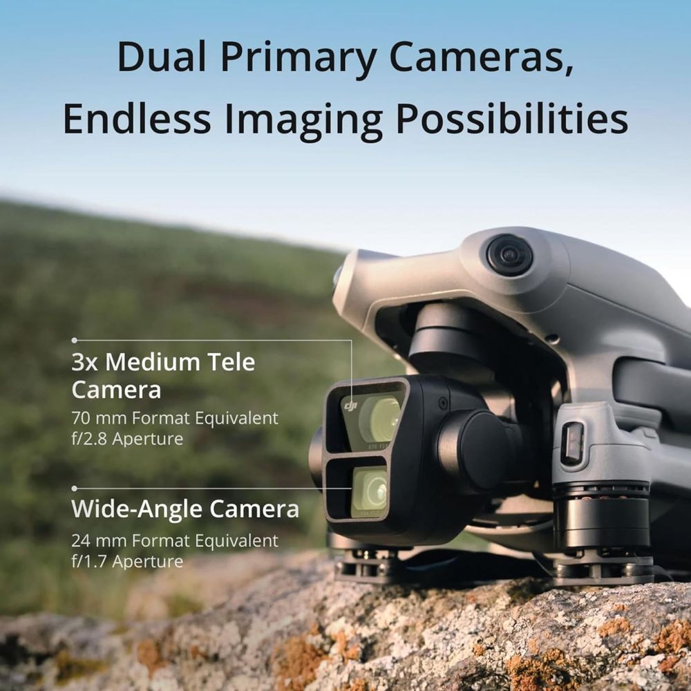 Air 3 (RC-N2), Drone with Medi - مراجعة Drone Camera Wide Angle وسعره