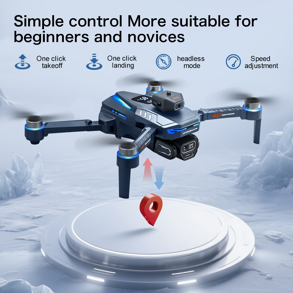 GT8 Drone 4.3inch Screen Contr - مراجعة Drone Camera Vlog وسعره