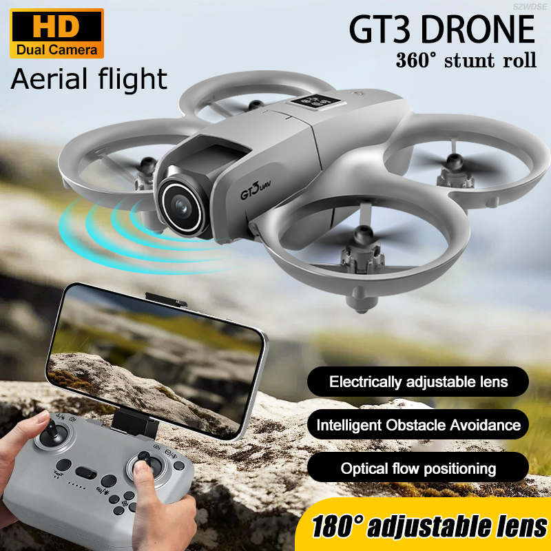 New GT3 Mini RC Drone 8K 5G Ae - مراجعة Drone Camera Hd وسعره