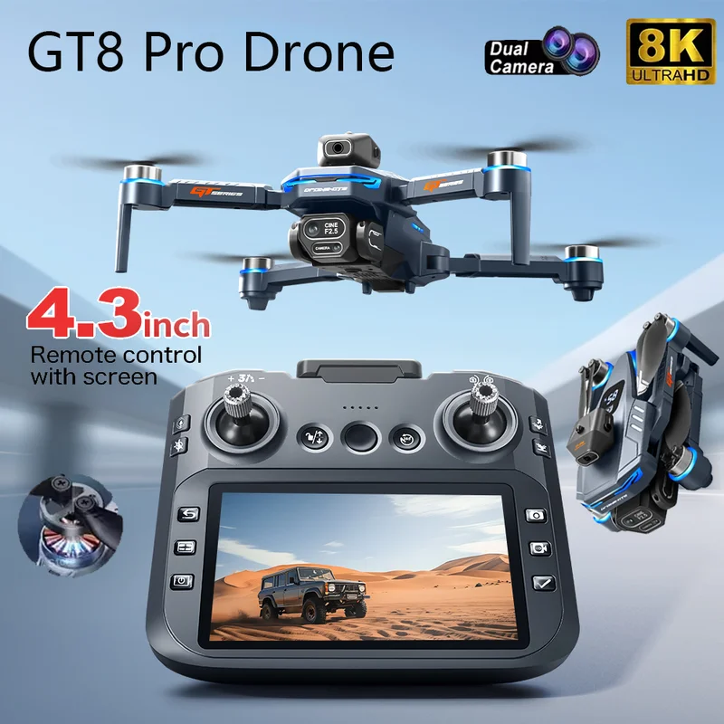 2026 New GT8 Drone GPS 8K Prof - مراجعة Drone Camera 4K وسعره