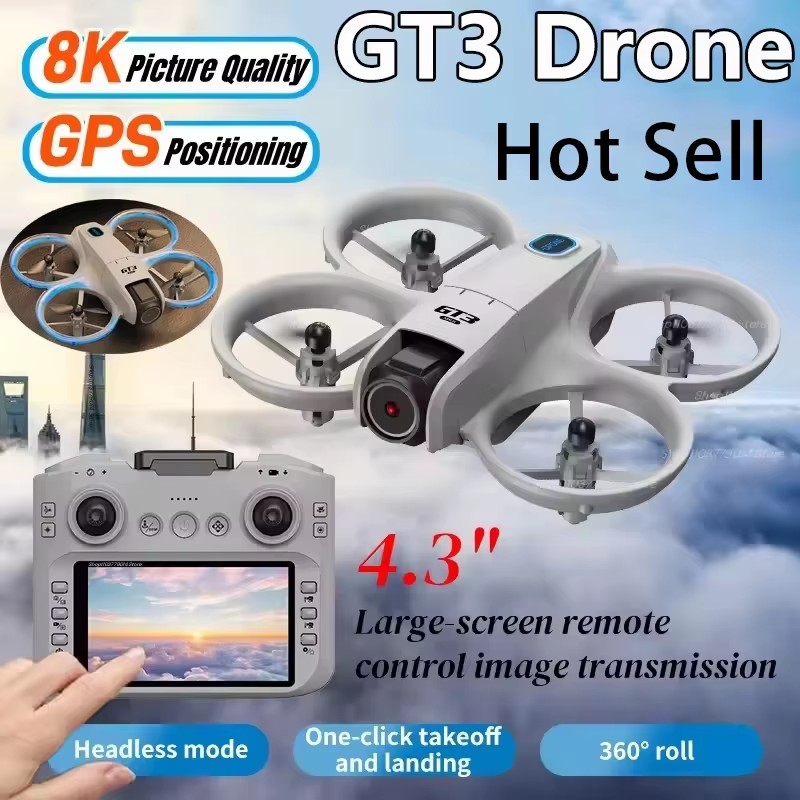 2026 New GT3 Max Drone 8K 5G G - مراجعة Drone Camera Thermal وسعره