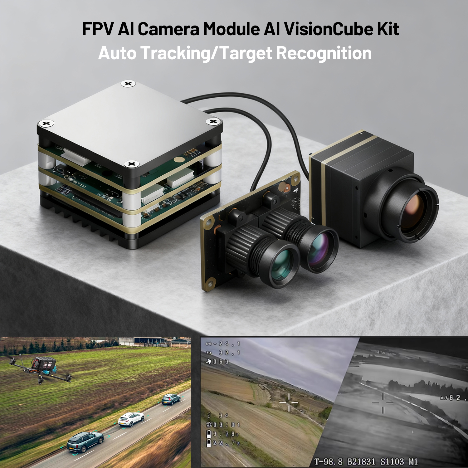 FPV AI Camera Module AI Vision - مراجعة Drone Camera Thermal وسعره