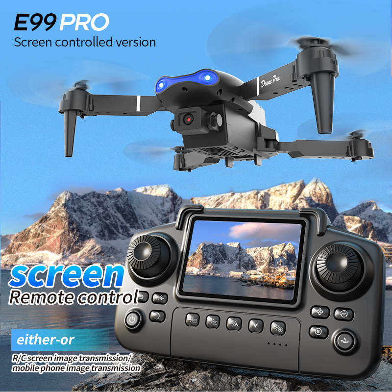 E99 PRO Drone Screen Control A - مراجعة Drone Camera Hd وسعره