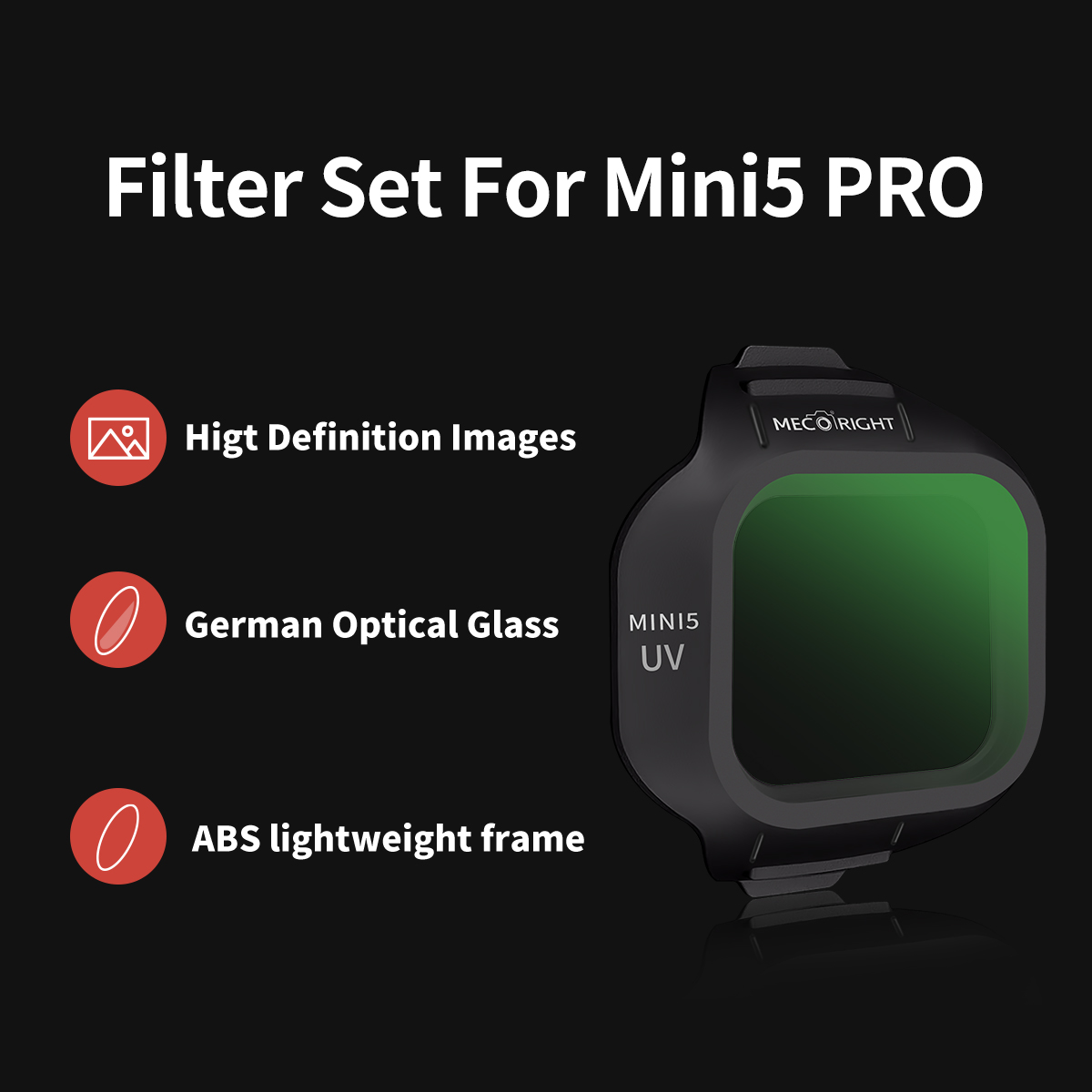 Mecoright Applies DJI Mini5 Pr - مراجعة Drone Camera Filter وسعره