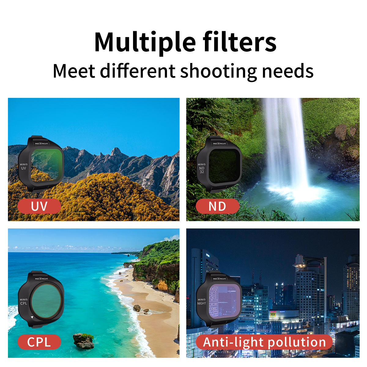 Mecoright Applies DJI Mini5 Pr - مراجعة Drone Camera Filter وسعره